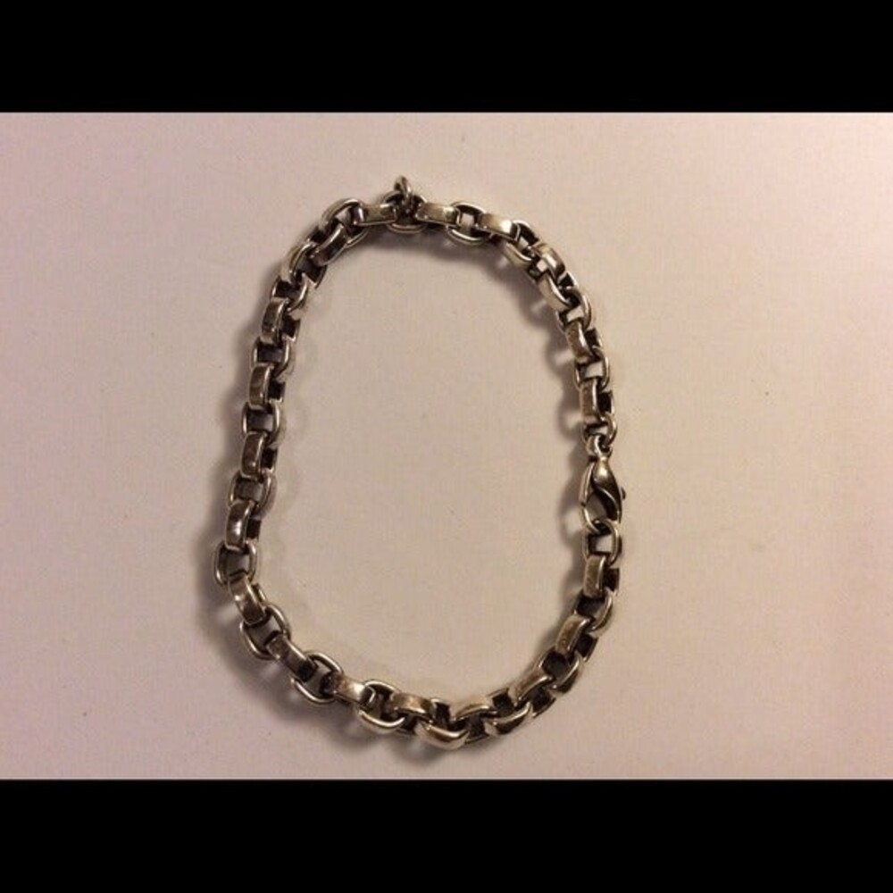Fancy silver bracelet